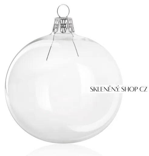 Sklenená banka číra 8 cm