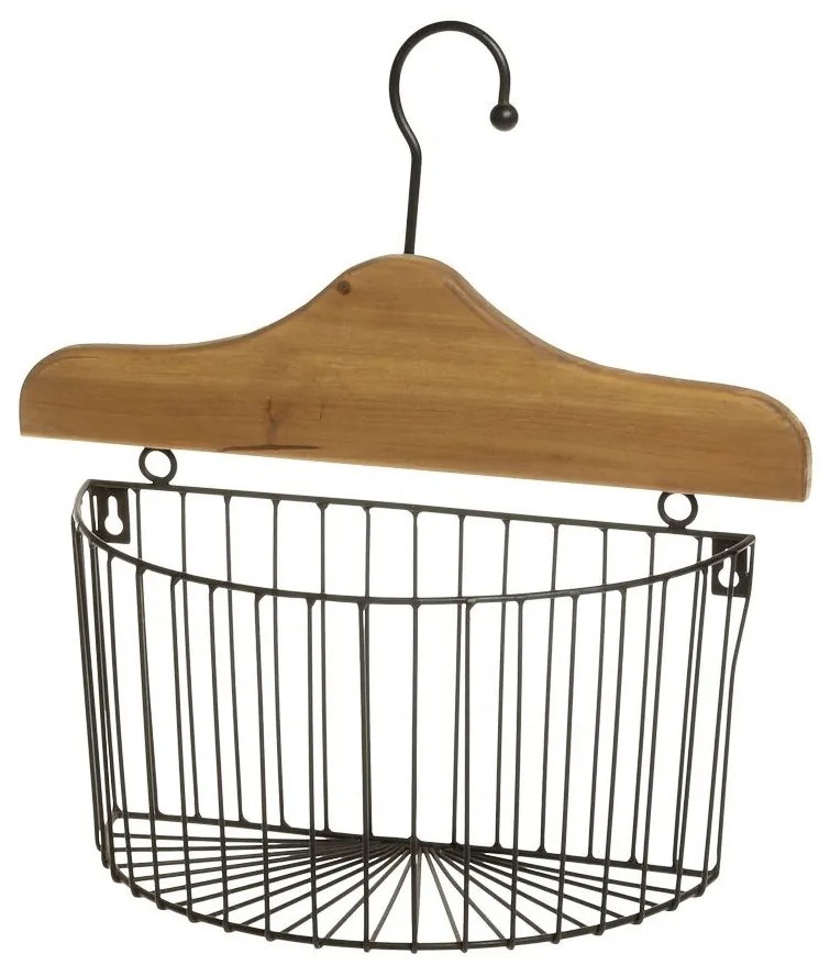 Závesný nástenný úložný kôš s ramienkom - 34*13*35 cm