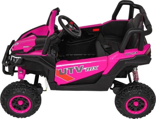 Elektrické autíčko Buggy Madman UTV-MX ružové