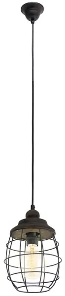 Eglo 49219 - Luster BAMPTON 1xE27/60W/230V