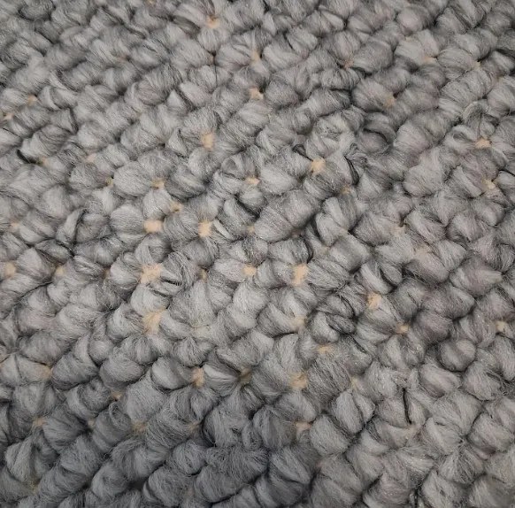 Koberec / Behúň Hanse Home Wolly sivý - Zľavnený kus - výrobná vada