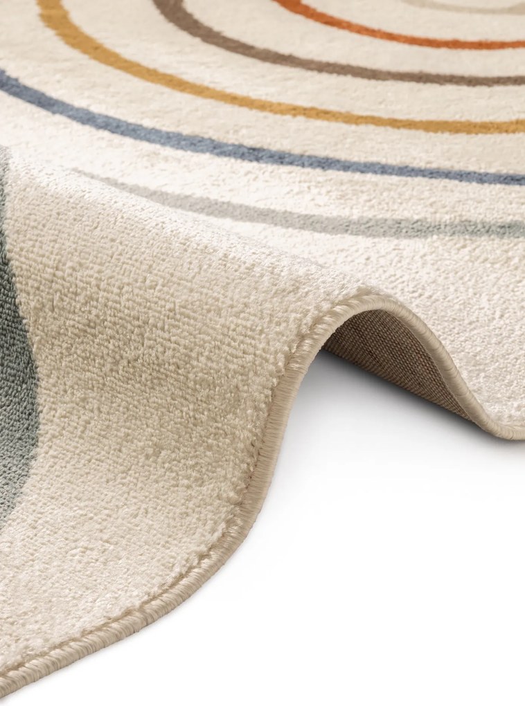 Detský koberček Adventures 106212 Cream Multicolor, 120x170, biela, detská izba, Hanse Home