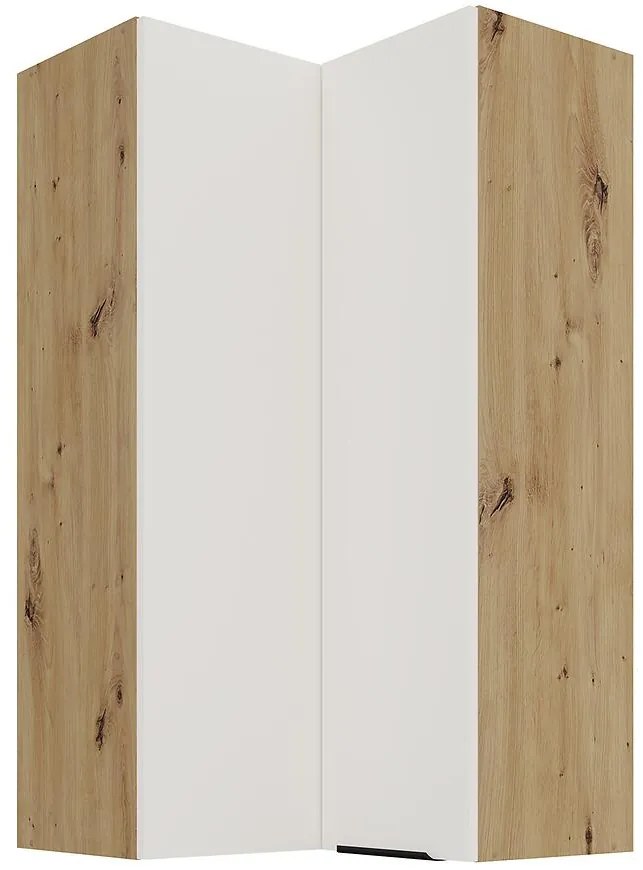 Kuchynská skrinka Aria-Wh/Ar Anti Fingerprint 60x60 Gn-108 2f (90°)