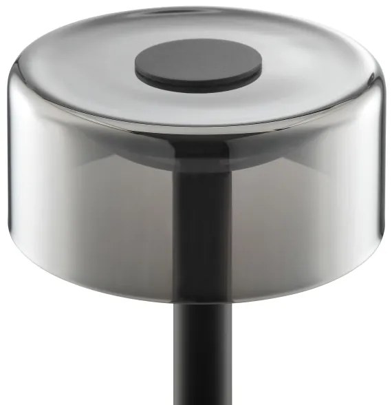 Brilliant - LED stmievateľná nabíjateľná dotyková stolná lampa RAZOR LED/2,5W/5V 2700K IP44 čierna