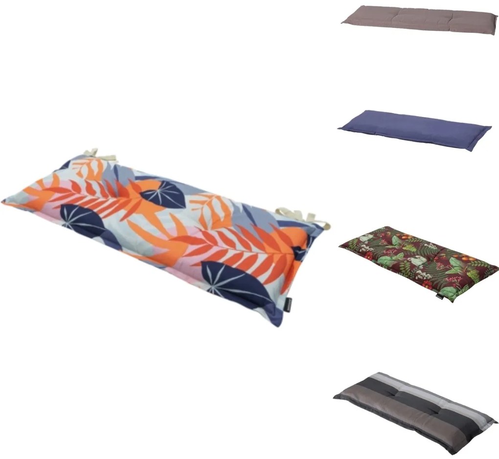 Podsedák na lavicu VERDAL 120x48 cm - viac variantov Farba: Tmavosivá
