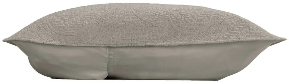 Sivá súprava prikrývky a obliečky na vankúš z mikrovlákna 240x260 cm Romane – douceur d'intérieur