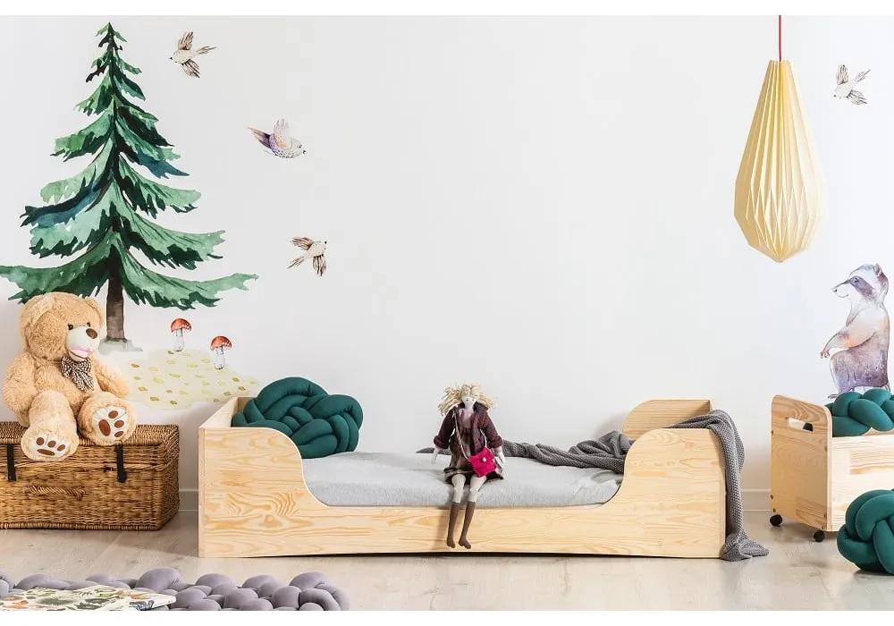 Detská posteľ z borovicového dreva Adeko Pepe Frida, 70 x 160 cm