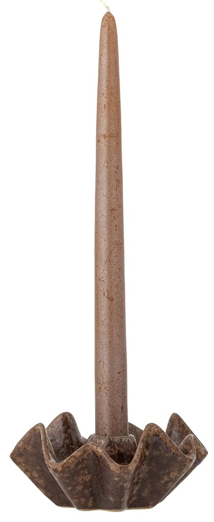 Bloomingville Keramický svietnik Rameeza Brown