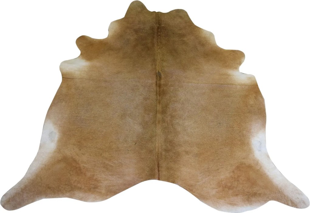 Béžový koberec z hovädzej kože Cowhide beige - 200*0,5*240cm/3-4m²