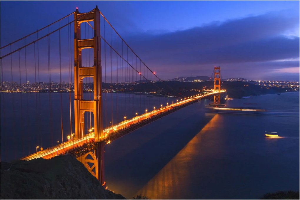 Obraz - Golden Gate Bridge (90x60 cm)