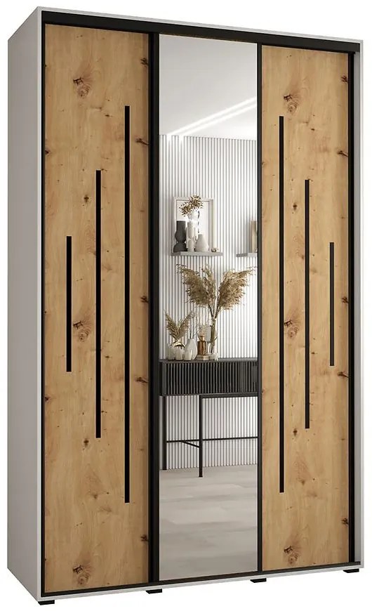 Skriňa 45 Canaris 13 150 biela/artisan/čierna