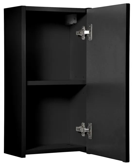 Horní koupelnová skříňka Nova Black D 83-30-1D černá