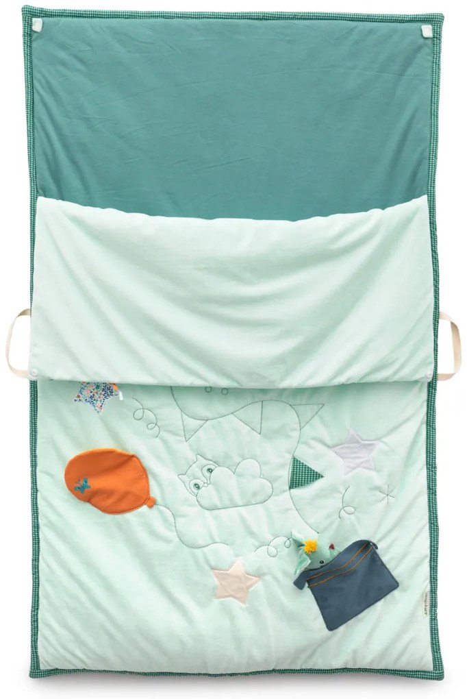 Lilliputiens - detská deka a spací vak 2v1 - dráčik Joe