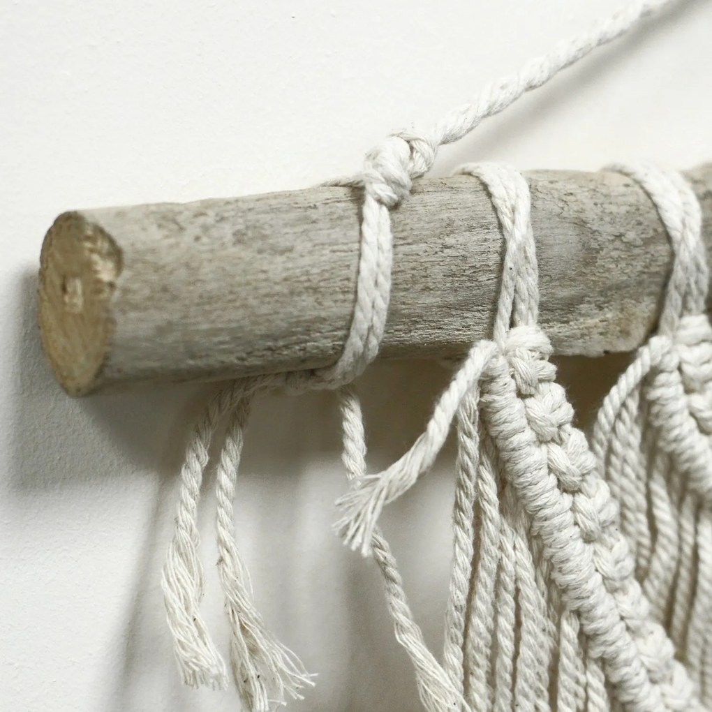 Macramé záves - Tri Vlny