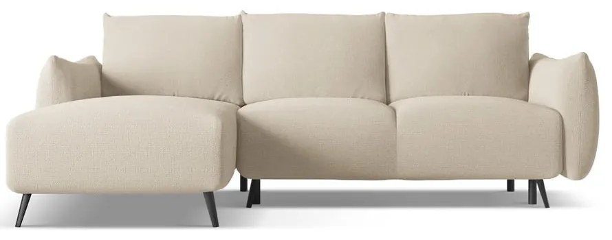 Béžová rohová pohovka (ľavý roh) Malie – Makamii