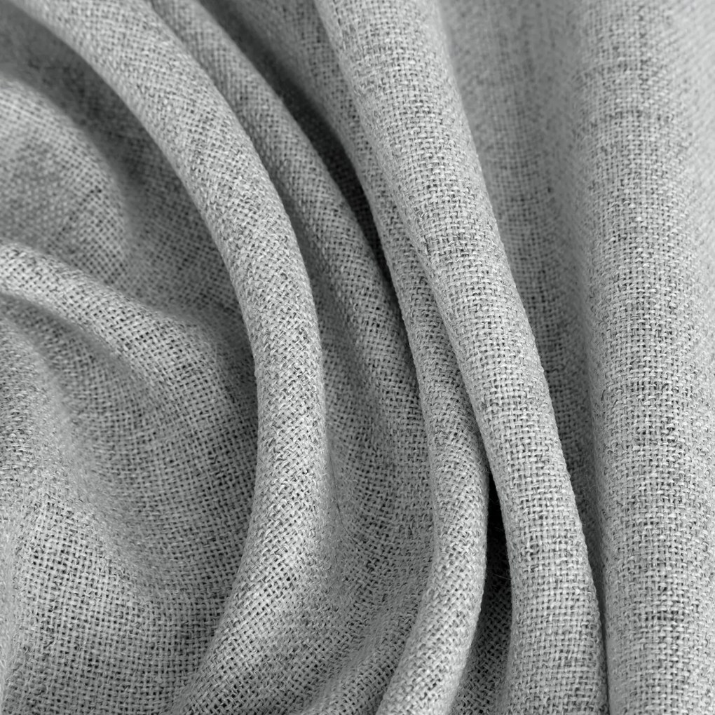 ZÁVES NA KRÚŽKOCH LINDA 140X250 CM STRIEBORNÁ