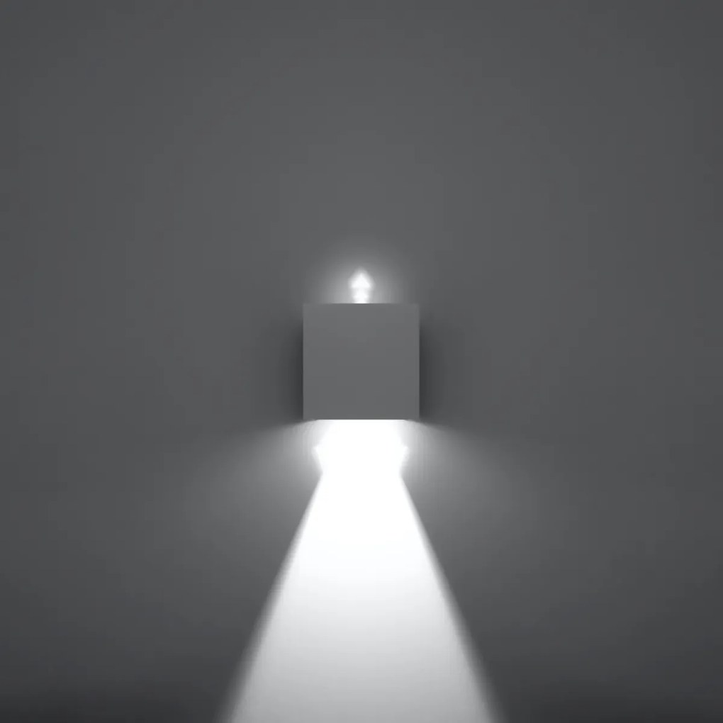 Nástenné LED svietidlo Luca, 1x LED 6w, 3000k, w