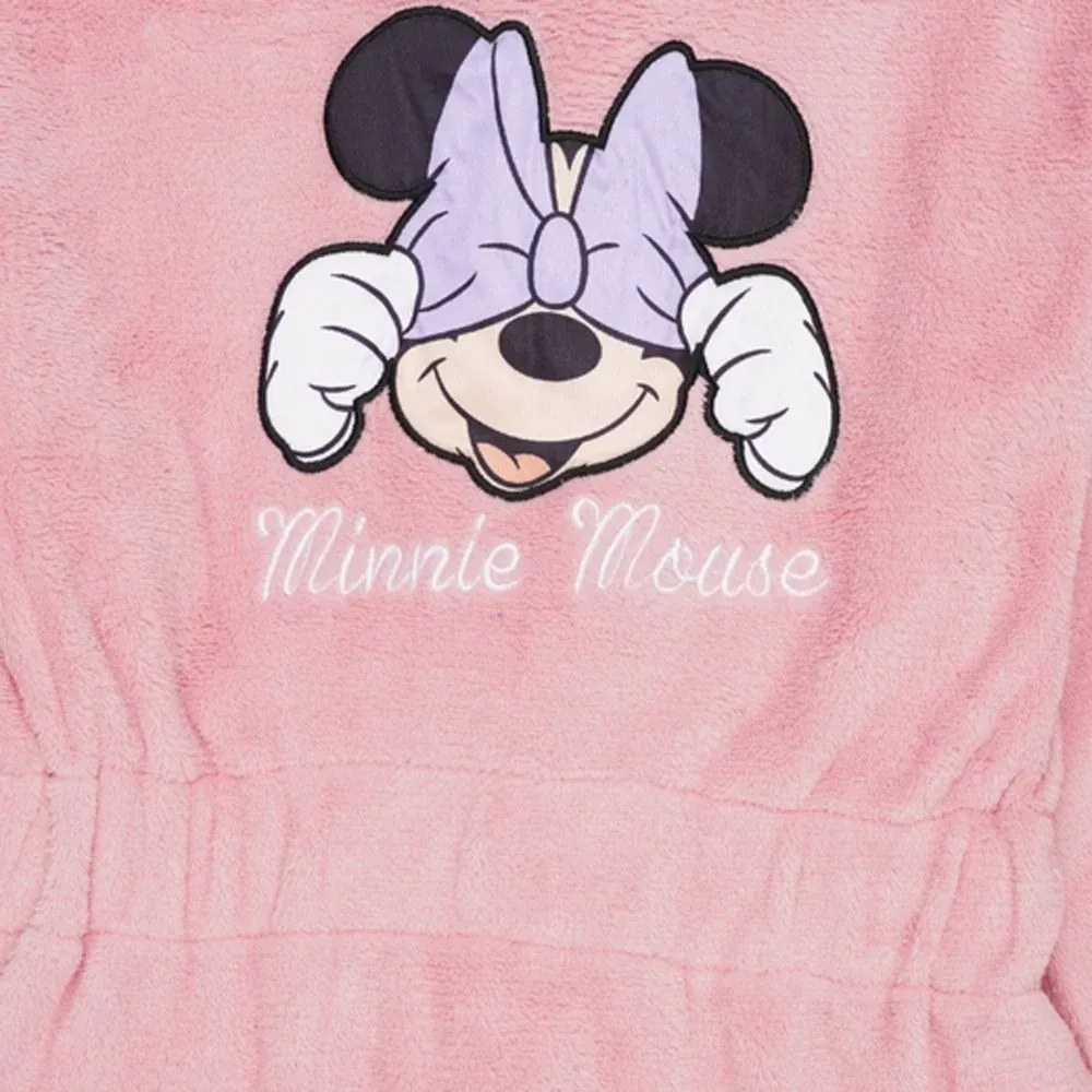 Dievčenský župan Minnie Mouse - Disney - s kapucňou a uškami, EU 98
