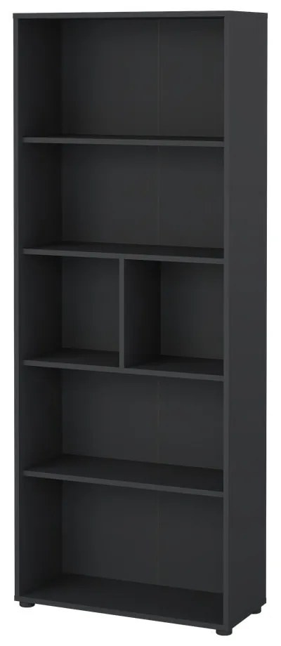 Antracitová knižnica 80x205 cm Sign – Tvilum