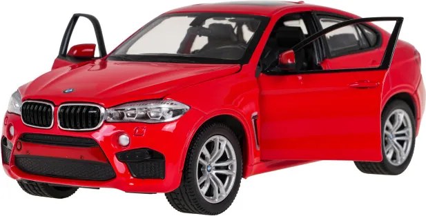 Model auta BMW X6M RASTAR 1:24 červený