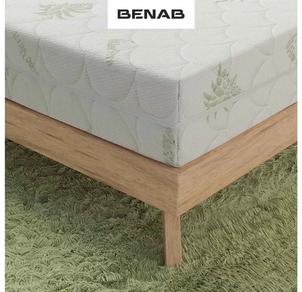 Penový matrac Benab Achilles 200x70 cm (T3/T4) *AKCIA 1+1 + dva vankúše zadarmo. Antibakteriálny, obojstranný slovenský matrac pre náročných v akcii (1+1), so 7-zónovou profiláciou elastickej pamäťovej peny, s certifikátom OEKO-TEX. 763313