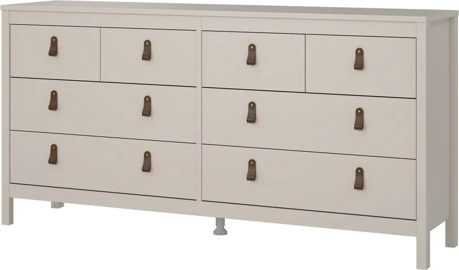 Sivobéžová komoda 159x80x38 cm Madrid – Tvilum