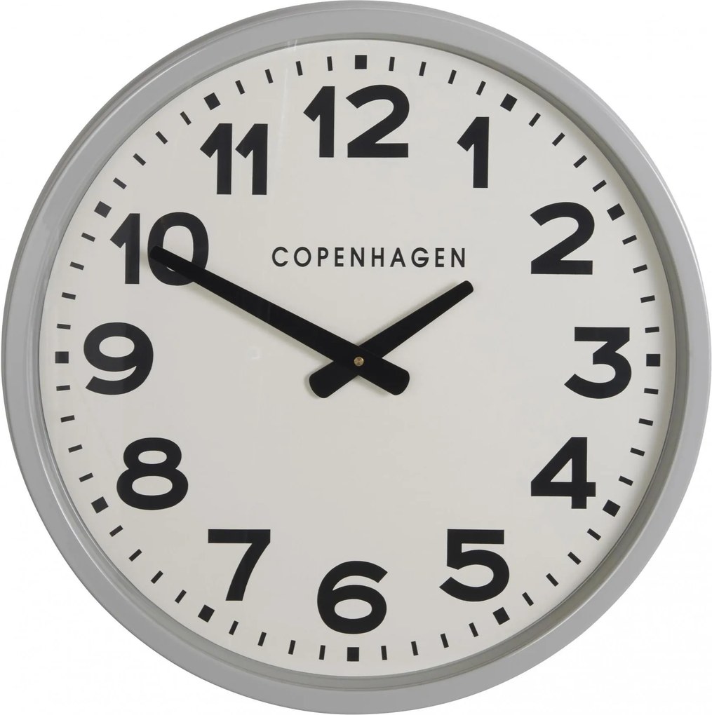 IB LAURSEN Nástenné hodiny Copenhagen Grey 52cm
