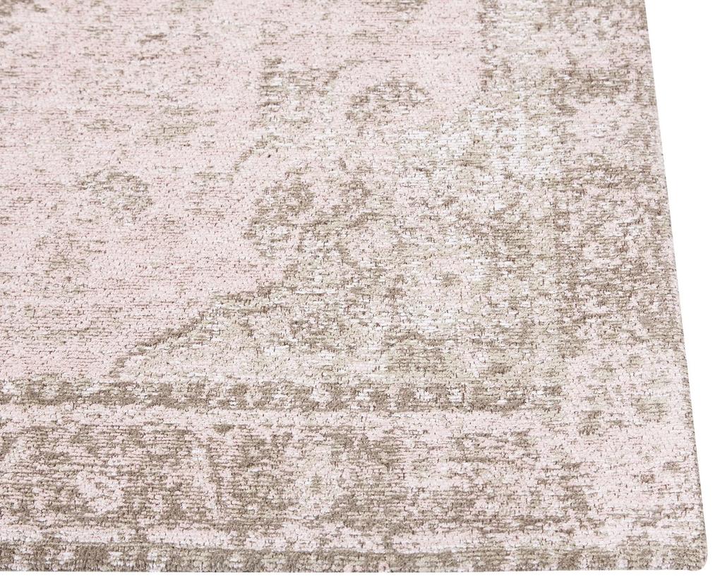 Bavlnený koberec 200 x 300 cm ružový MATARIM Beliani