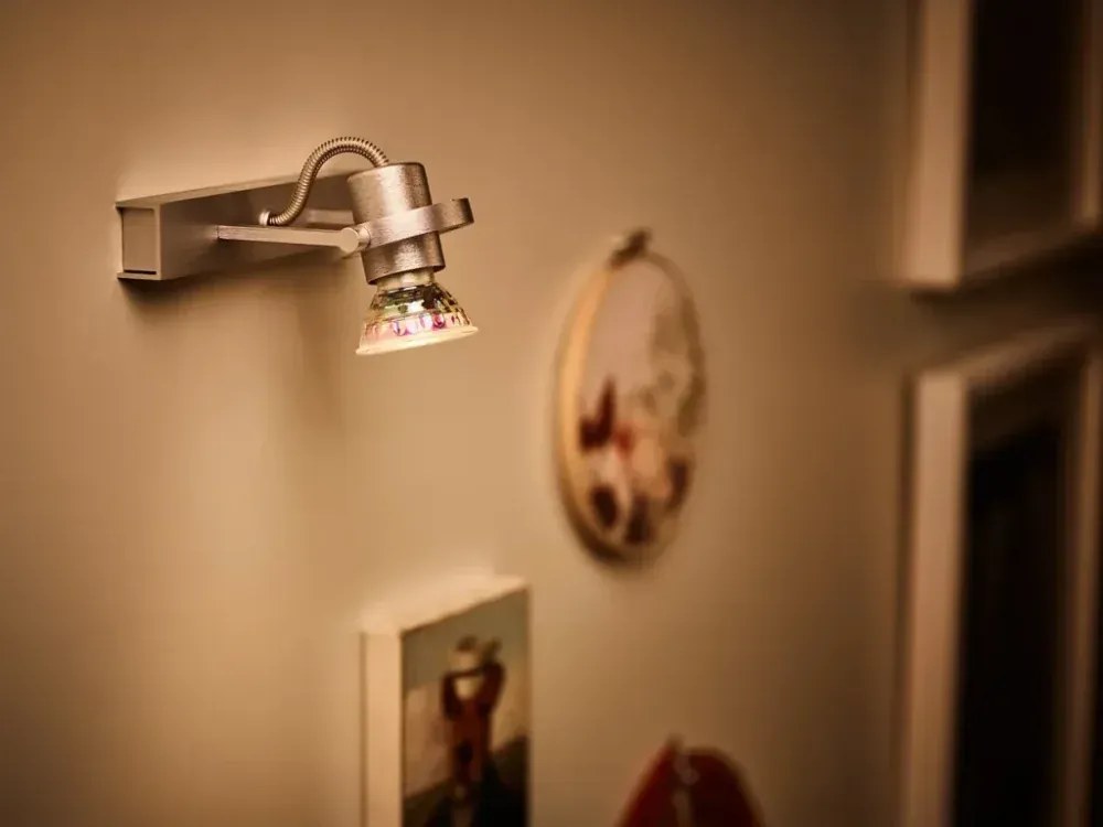 Philips 8718696586013 LED žiarovka celosklenená GU10 4,6W/50W 355lm 2700K 36D 6-set