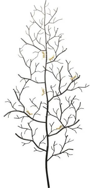 Tree závesný vešiak čierny veľký