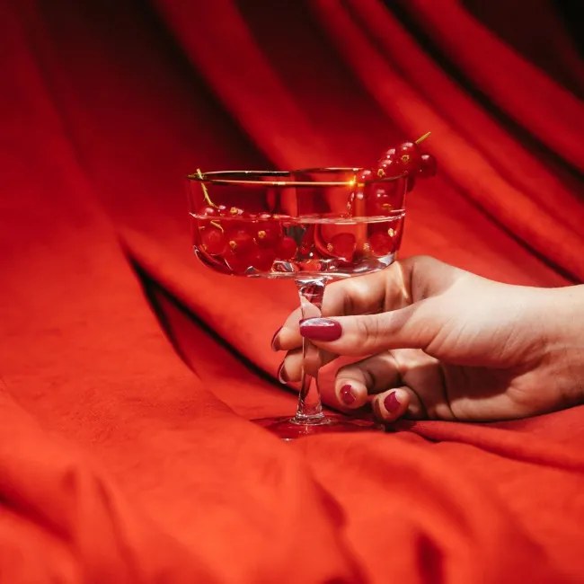 Pohár AMAR so zlatým okrajom 726637 180ml