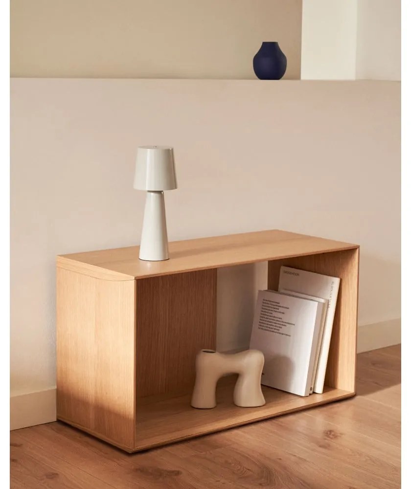 Modulárny policový systém v dekore duba v prírodnej farbe 67x38 cm Litto – Kave Home