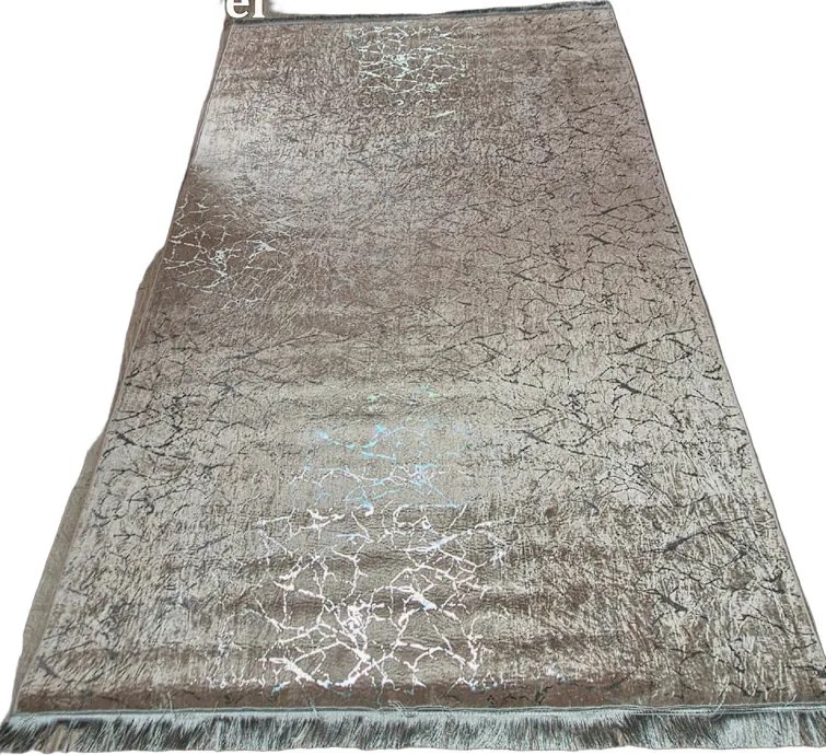 Moderný koberec Parys v béžovo-striebornej kombinácii Rozmer: 60x100 cm