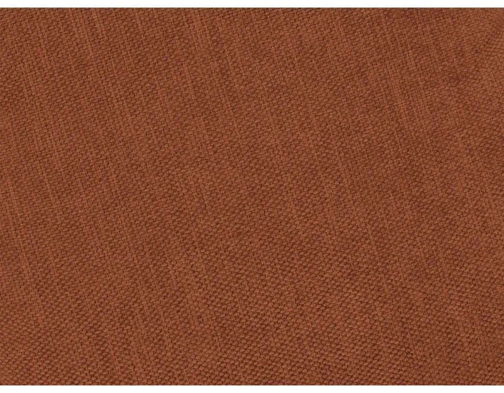 Rozkladacia/s úložným priestorom rohová pohovka v tehlovej farbe (pravý roh/do L) Fuji – Bobochic Paris