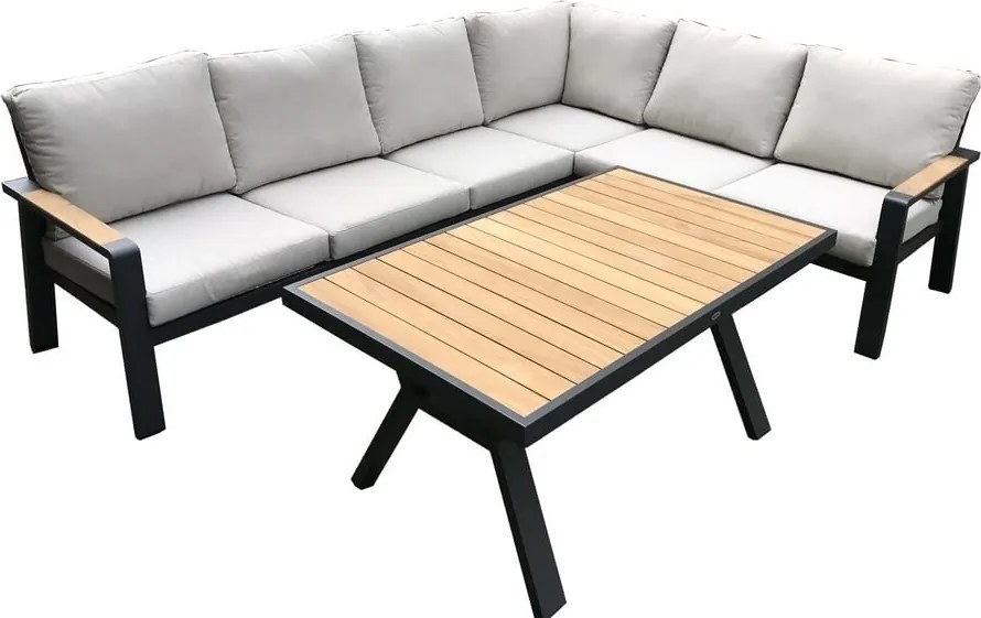 ROTTERDAM rohová hliníková súprava