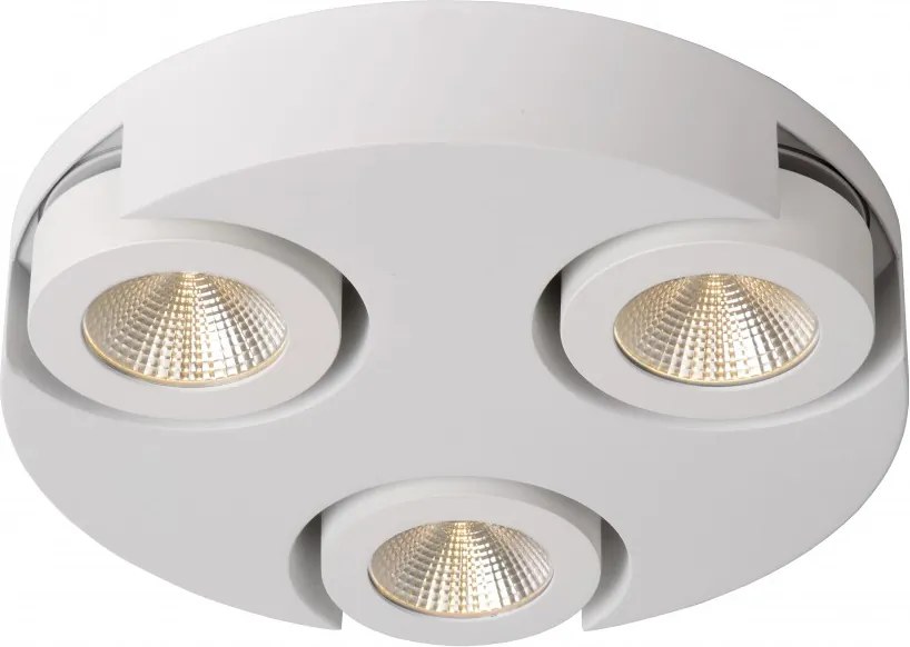LED stropné svietidlo Lucide MITRAX-LED 3x5W integrovaný LED zdroj