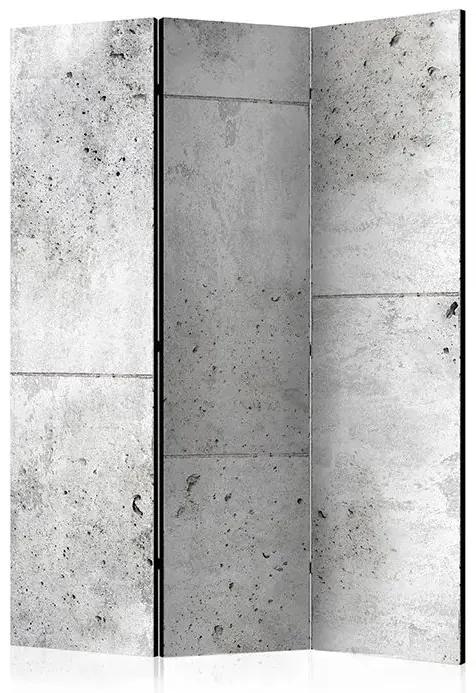 Paraván - Concretum murum [Room Dividers] Veľkosť: 135x172, Verzia: Jednostranný