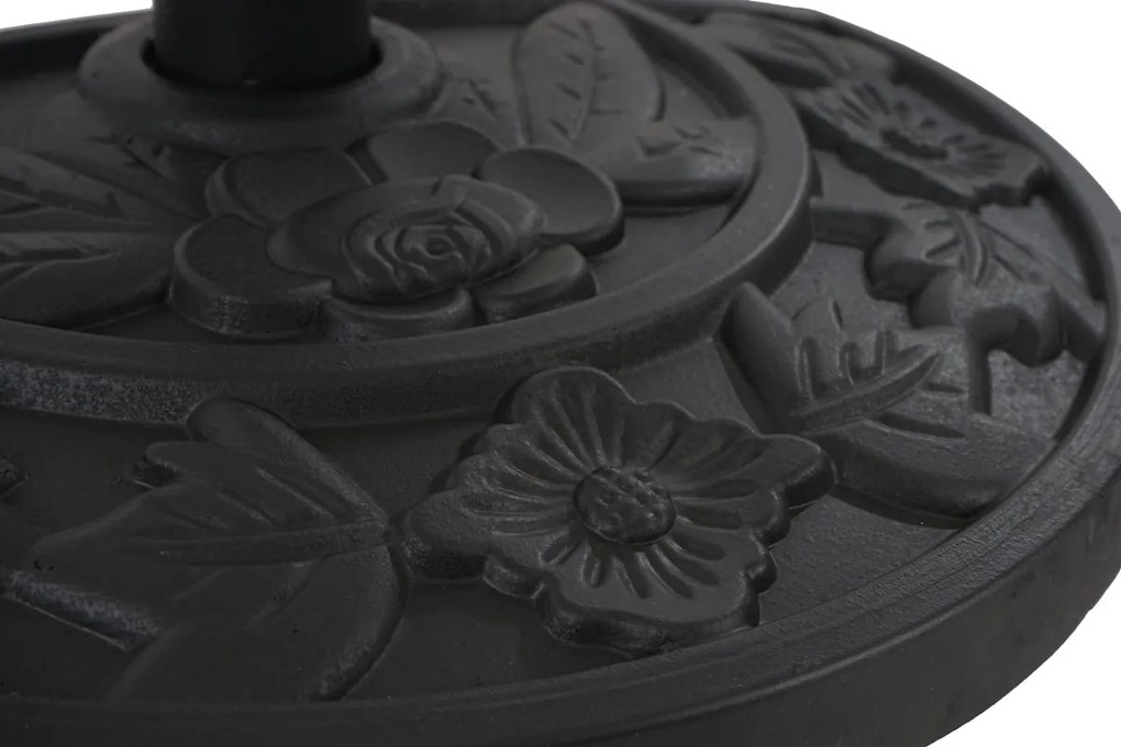 Slnečník polkruh Parla - polyester/hliník - 300cm terakota so stojanom