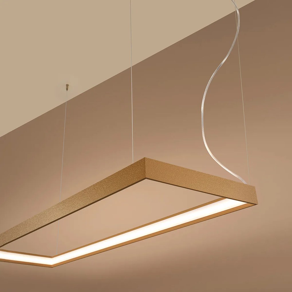Závesné LED svietidlo Tuula l, 1x LED 50w, 3000k, g