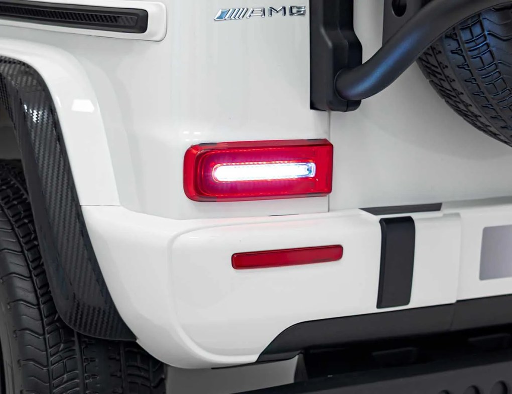 Elektrické autíčko Mercedes Benz G63 AMG XXL STRONG biele