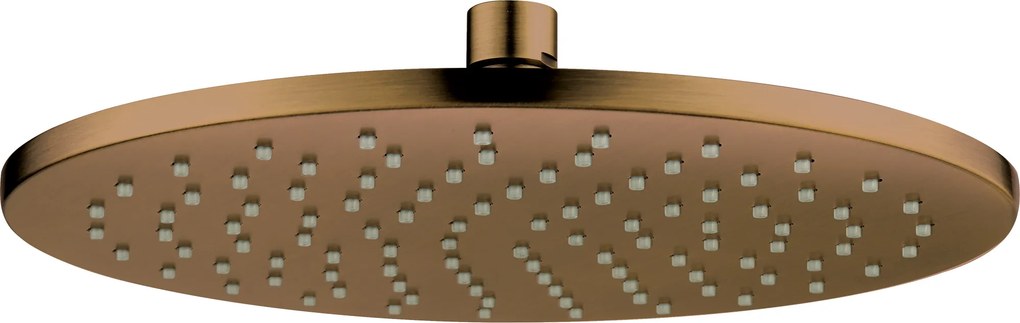 Deante Cascada, dažďová sprchová hlavica okrúhla 250 mm, kartáčovaná bronzová, NAC_C91K