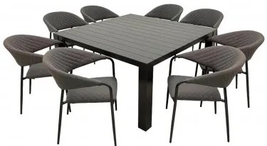 Doppler PRATO MELIA LIKA-TEX® - záhradná hliníková sedacia súprava 8+1