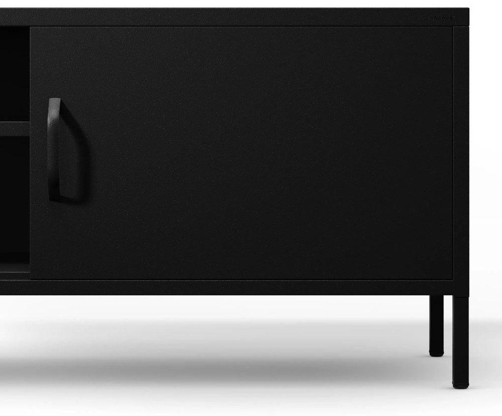 RTV skrinka XL ROSARIA 1700 x 400 x 500, čierna