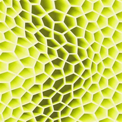 Vliesové tapety na stenu Harmony in Motion by Mac Stopa 3D plástu zelené - POSLEDNÉ KUSY