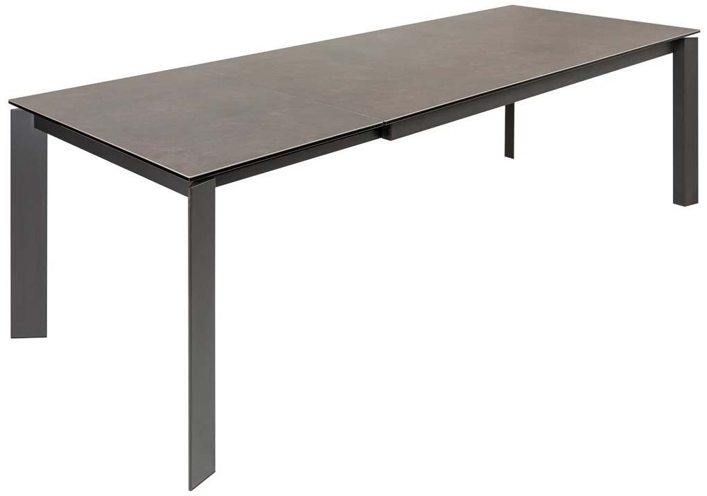 Jedálenský stôl X7 180-240cm keramický antracit