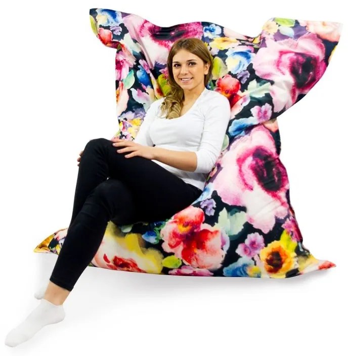 Vankúš na sedenie KVET - XL