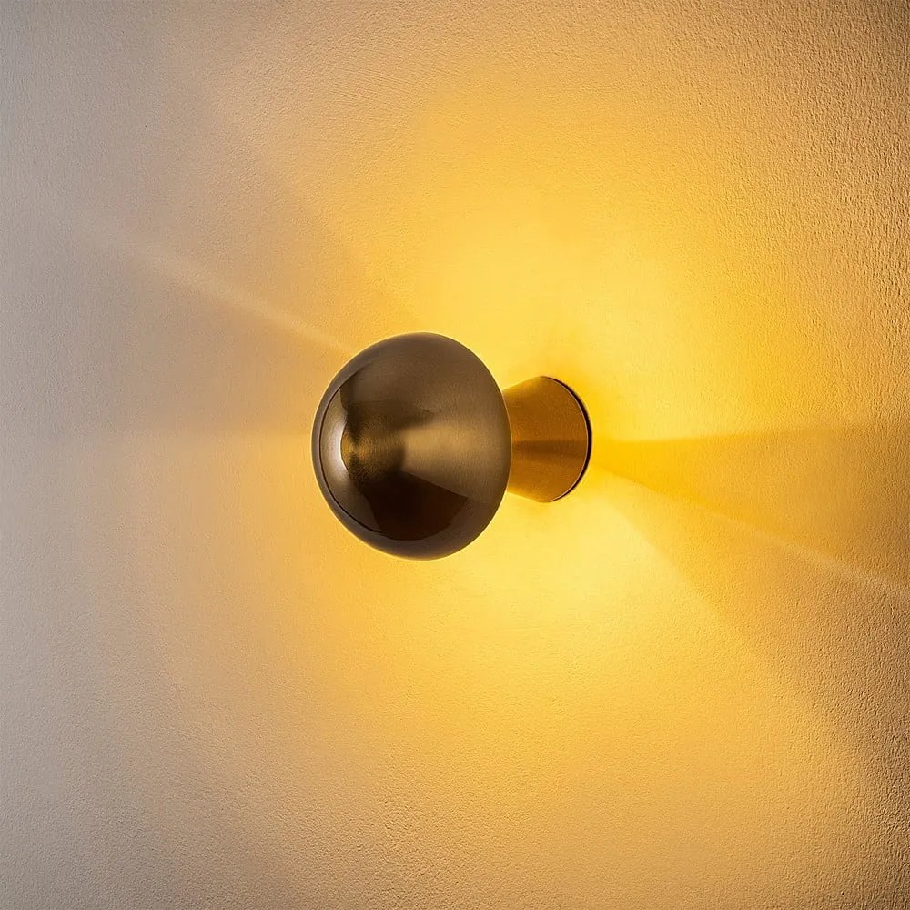 Nástenné svietidlo v bronzovej farbe ø 12 cm Fungal – Opviq lights