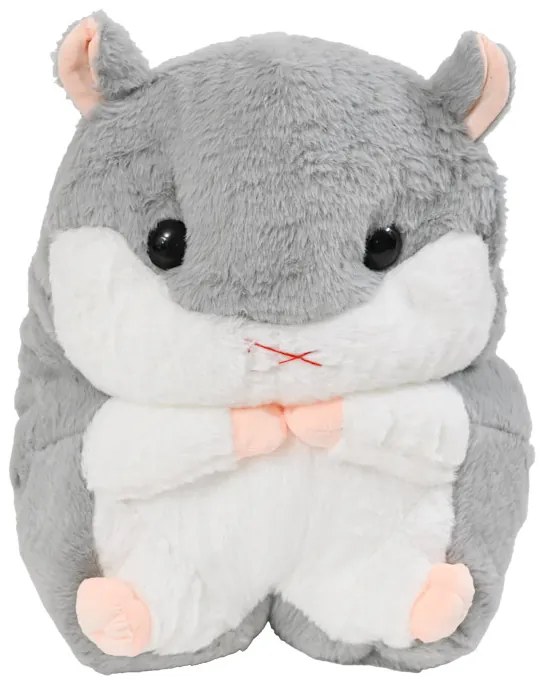 Plyšový ŠKREČOK s detskou dekou vo vnútri, sivý