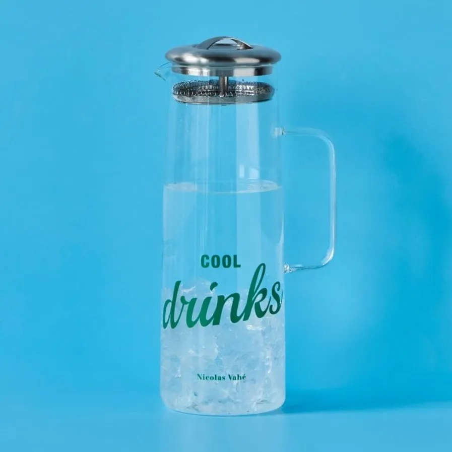 Nicolas Vahé Sklenený džbán so sitkom Cool Drinks 1,5 l