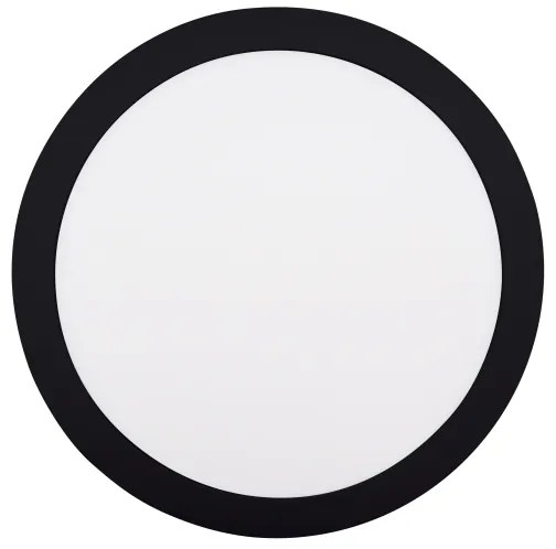 Solight WD174-B - LED Stropné svietidlo LED/24W/230V 3000/4000/6000K čierna okrúhly